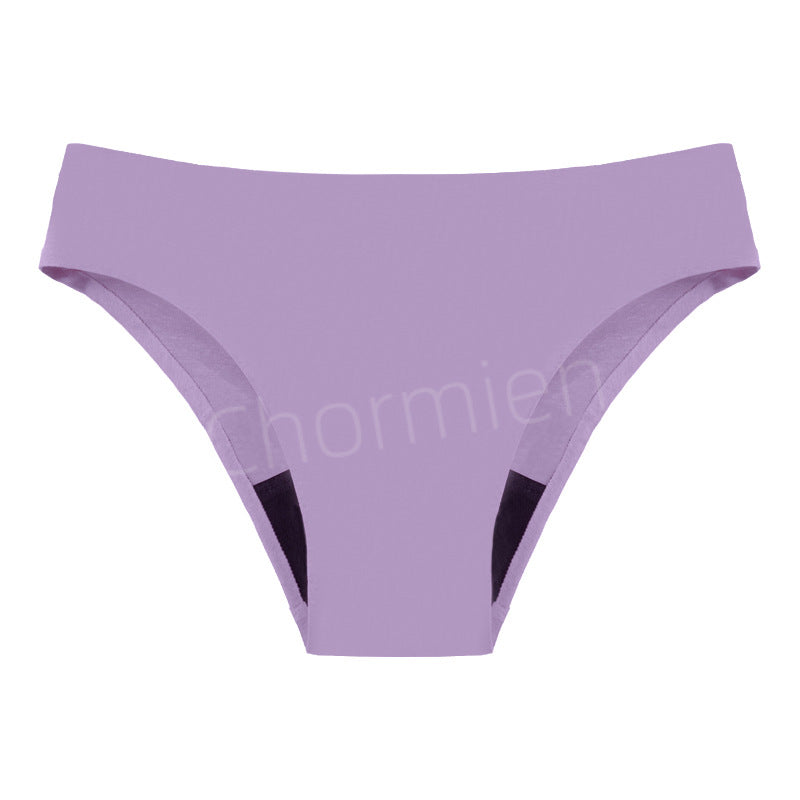 Four-Layer Leak-Proof Sanitary Napkin-Free Menstrual Swimming Trunks
