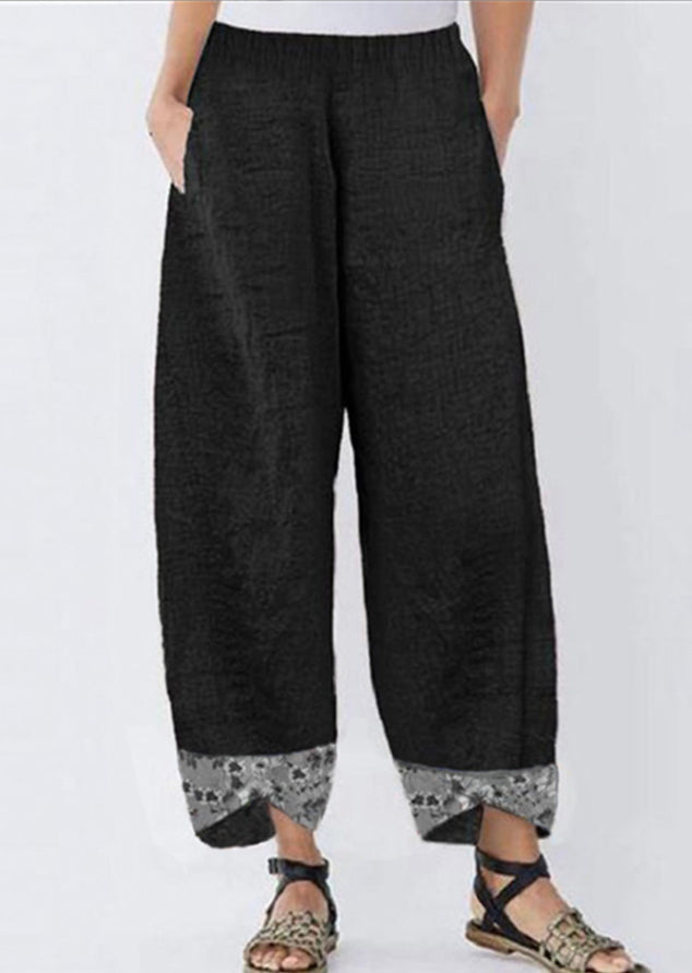 Spring Summer Casual Cotton Pants for Women