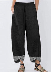 Spring Summer Casual Cotton Pants for Women
