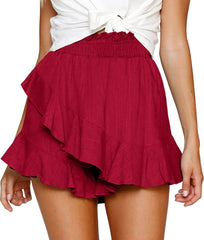 Stylish High-Waisted Short Skirt with Coastal Vibes