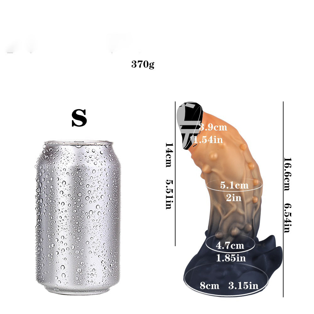 Extra-Large Unusually Shaped Penis-Shaped Adult Sex Toy With Realistic Texture
