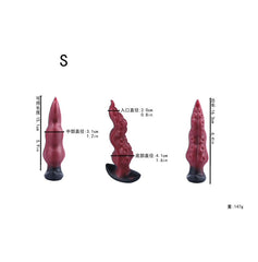 Gradient-Colored Squid-Shaped Masturbation Device (Adult Product)