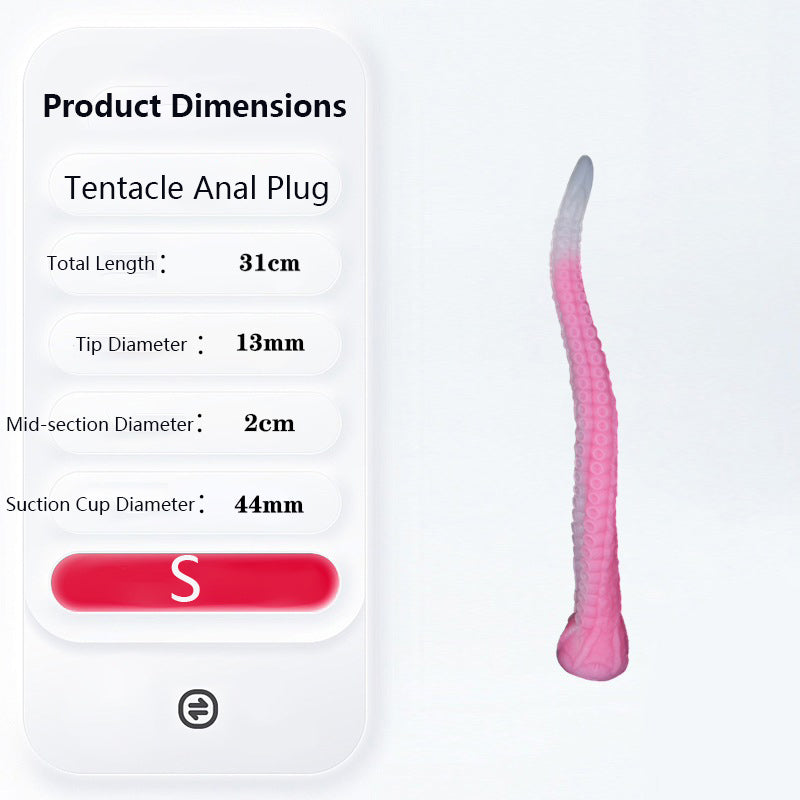 Extra-Long Extra-Large Octopus Alien SM Liquid Silicone Tentacle Toy