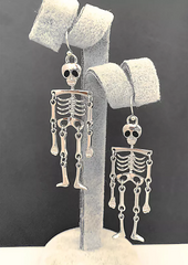 Halloween Skeleton Gothic Stud Earrings