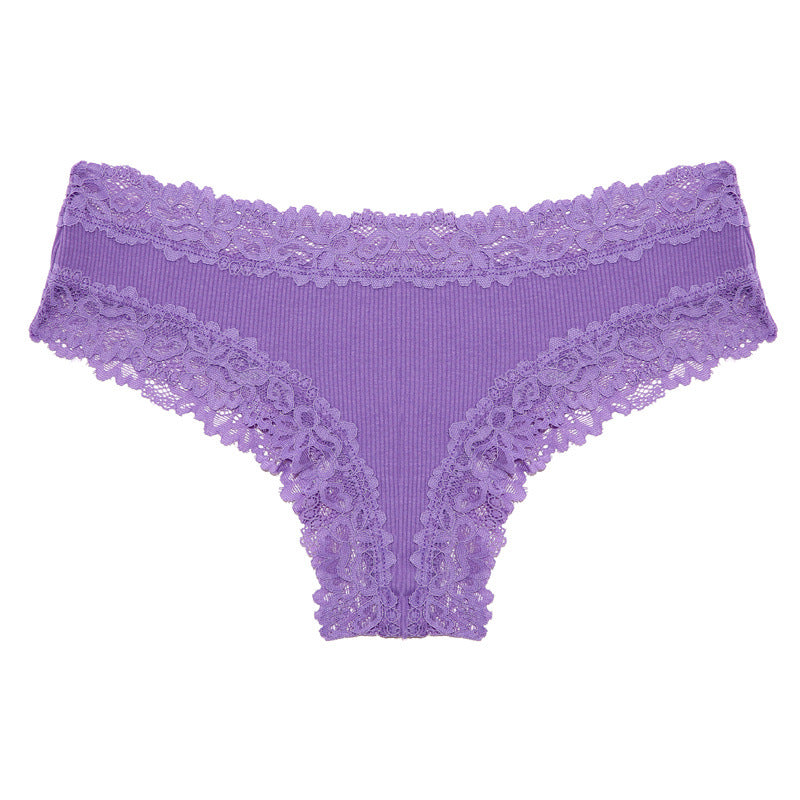 Ladies Ribbed Briefs Comfortable Sexy Mid-Rise Ribbed Cotton Briefs 6 Pack – Mondaylingerie