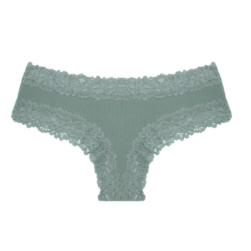 Ladies Ribbed Briefs Comfortable Sexy Mid-Rise Ribbed Cotton Briefs 6 Pack – Mondaylingerie
