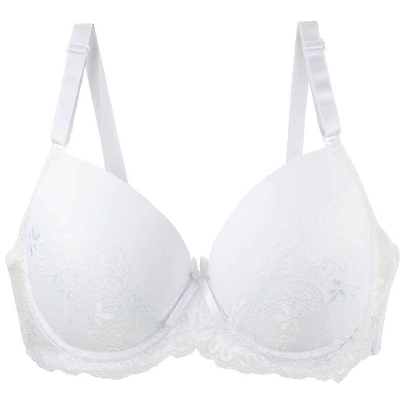 Push-Up Anti-Sagging Breathable Lace Plus-Size Seamless Bra