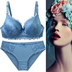 Sexy Push-Up Bra Women's Underwear Set