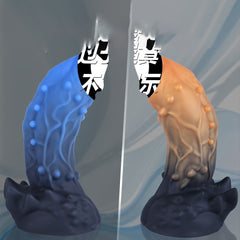 Extra-Large Unusually Shaped Penis-Shaped Adult Sex Toy With Realistic Texture