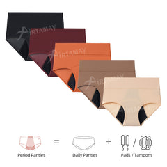 Multicolor Absorbent Breathable Leak-Proof Period Underwear
