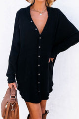 Fashion Loose Fit Mini Dress