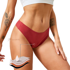 Four-Layer Leak-Proof Menstrual Seamless Sports Physiological Period Underwear