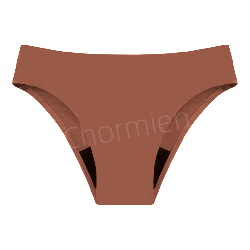 Four-Layer Leak-Proof Sanitary Napkin-Free Menstrual Swimming Trunks